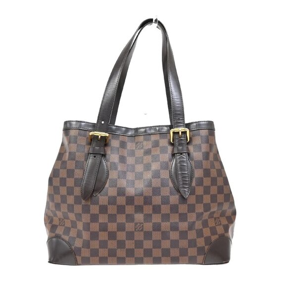 LOUIS VUITLOUIS VUITTON Hampstead MM Shoulder Bag Damier Leather N51204 76EF876 - Picture 4 of 15